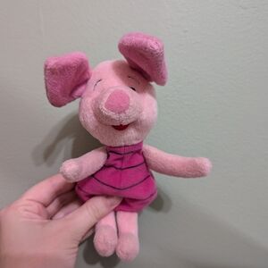 Pink Plush Pig Toy